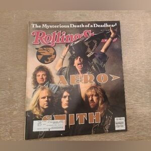 Rolling Stone Steven Tyler Rolling Stone Magazine April 5th 1990